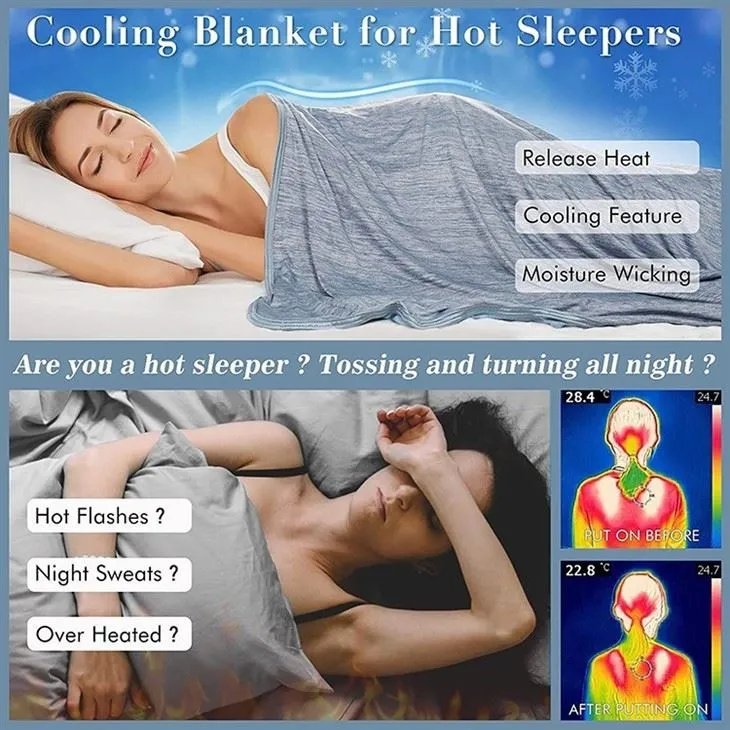 cooling blankets for hot sleepers