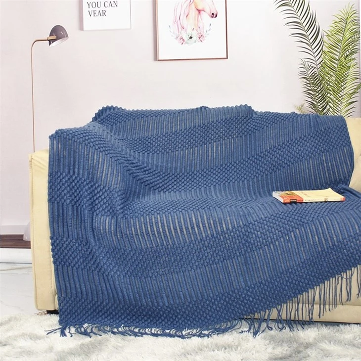 Knitted Throw Blanket